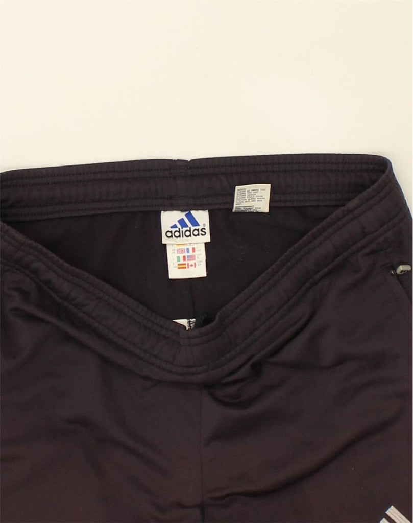 ADIDAS Mens Tracksuit Trousers Small Navy Blue Polyester | Vintage Adidas | Thrift | Second-Hand Adidas | Used Clothing | Messina Hembry 