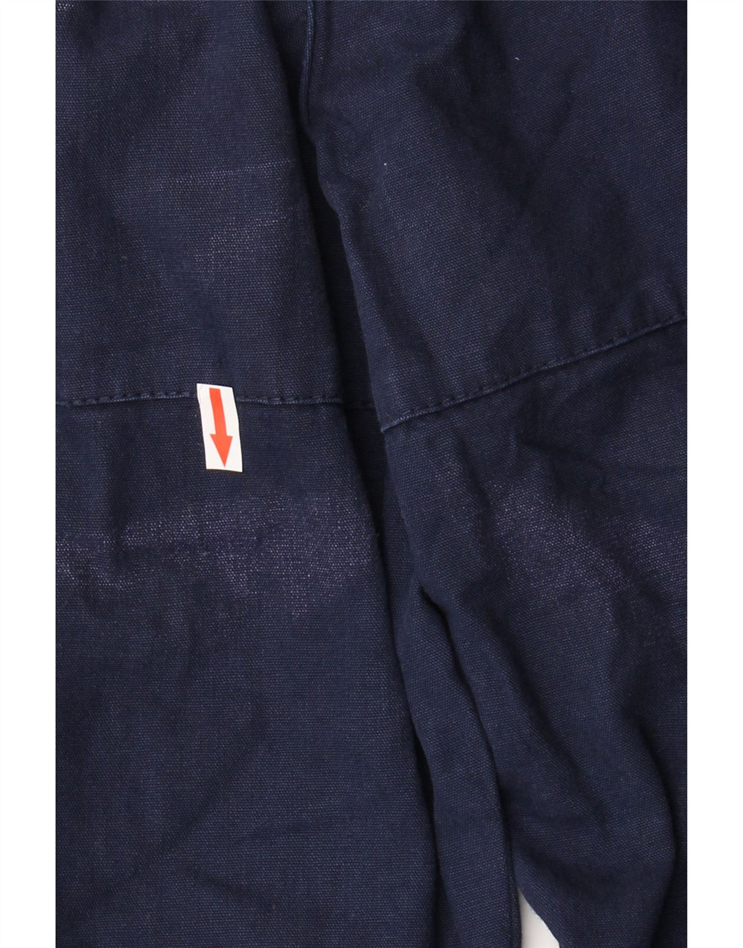 Murphy & Nye Mens Straight Cargo Trousers W29 L29 Navy Blue Cotton