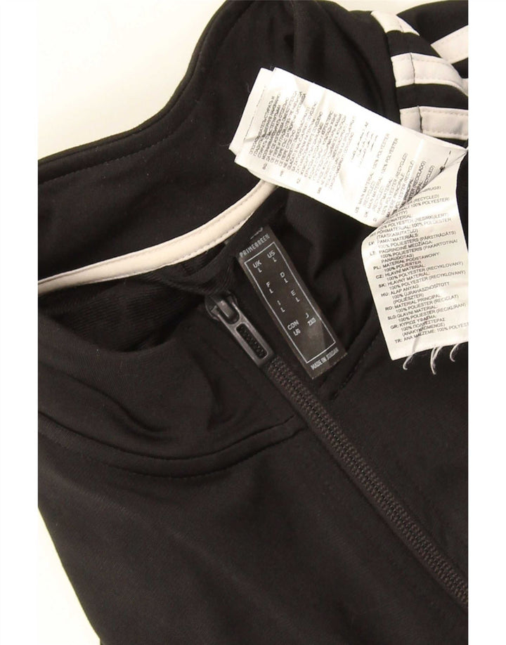 Adidas Mens Full Tracksuit Large Black Polyester
