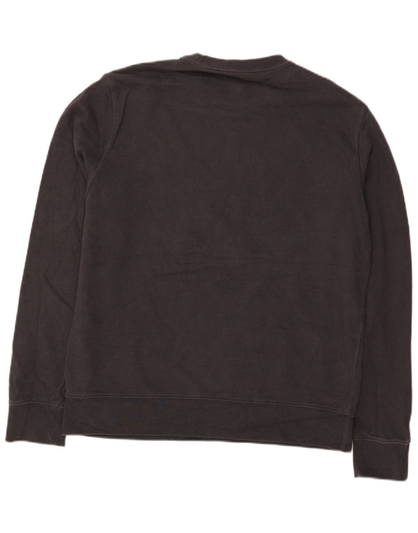 Marks & Spencer Mens Sweatshirt Jumper Large Black Cotton
