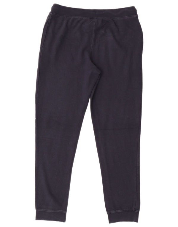 Champion Boys Tracksuit Trousers Joggers 11-12 Years Large Navy Blue Cotton