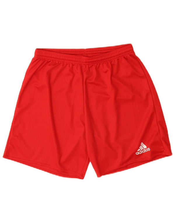 Adidas Mens Aeroready Sport Shorts Medium  Red Polyester