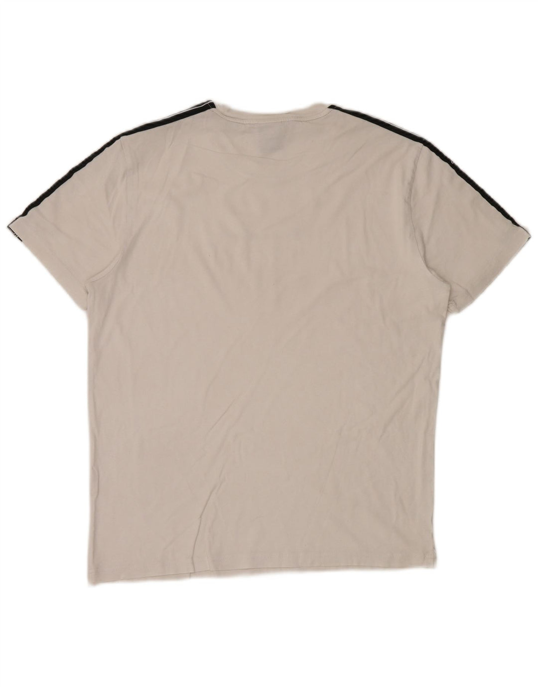 Champion Mens Graphic T-Shirt Top Medium White Colourblock