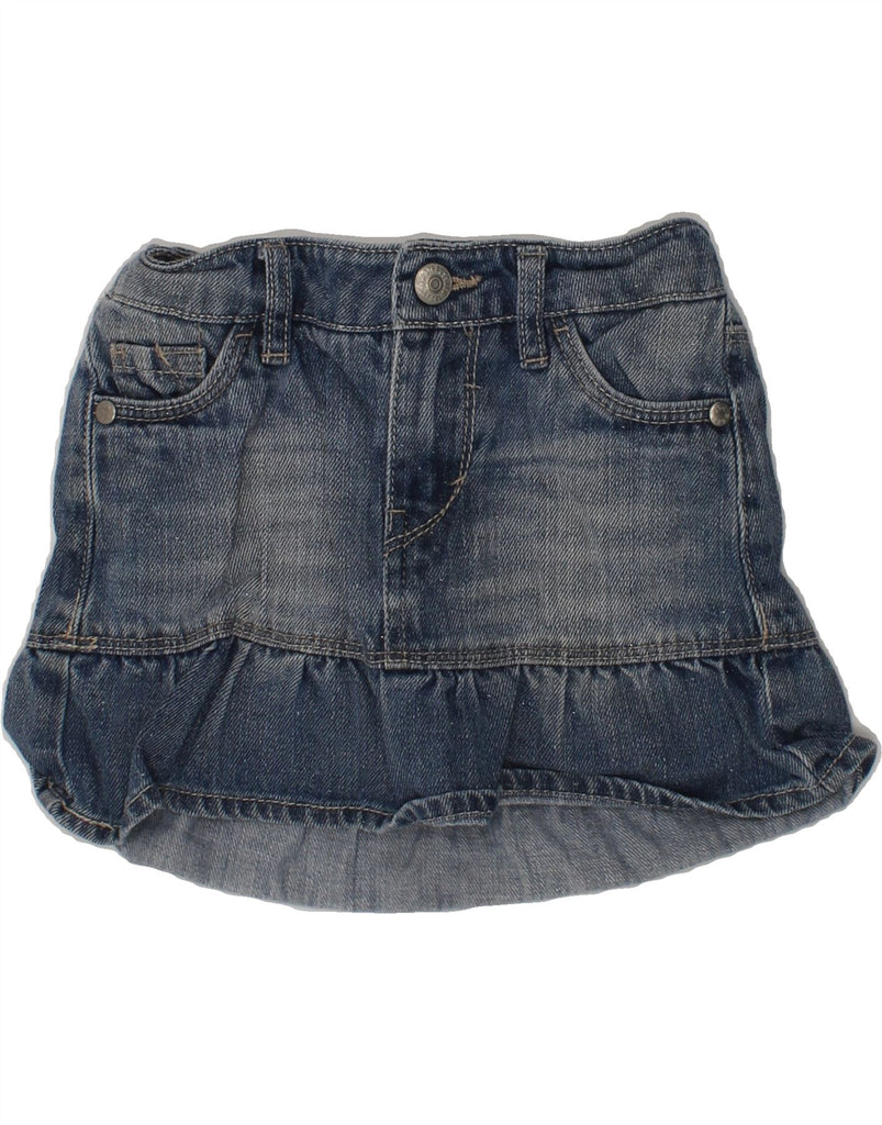 LEVI'S Girls Denim Skirt 4-5 Years W20  Blue Cotton | Vintage Levi's | Thrift | Second-Hand Levi's | Used Clothing | Messina Hembry 