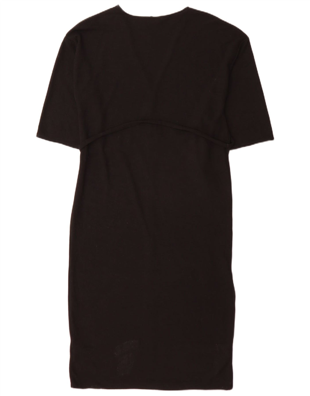 Zara Womens Oversized Maxi Dress UK 10 Small Black Polyester