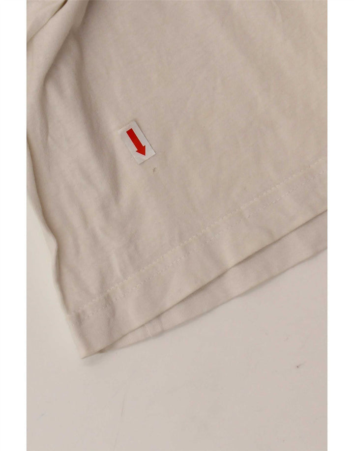 Puma Mens Graphic T-Shirt Top XL White
