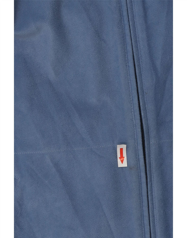 DIADORA Mens Loose Fit Tracksuit Top Jacket UK 40 Medium Blue Colourblock