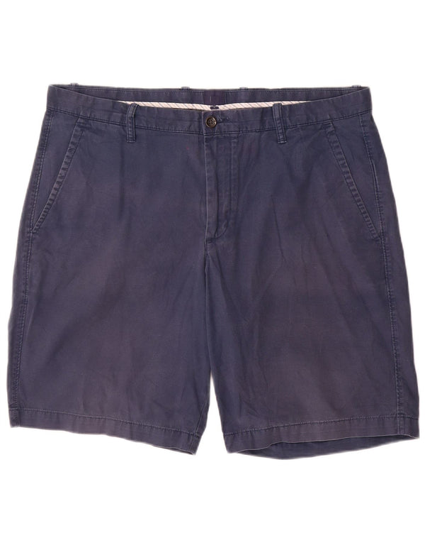 Gap Mens Chino Shorts W36 Large Navy Blue Cotton