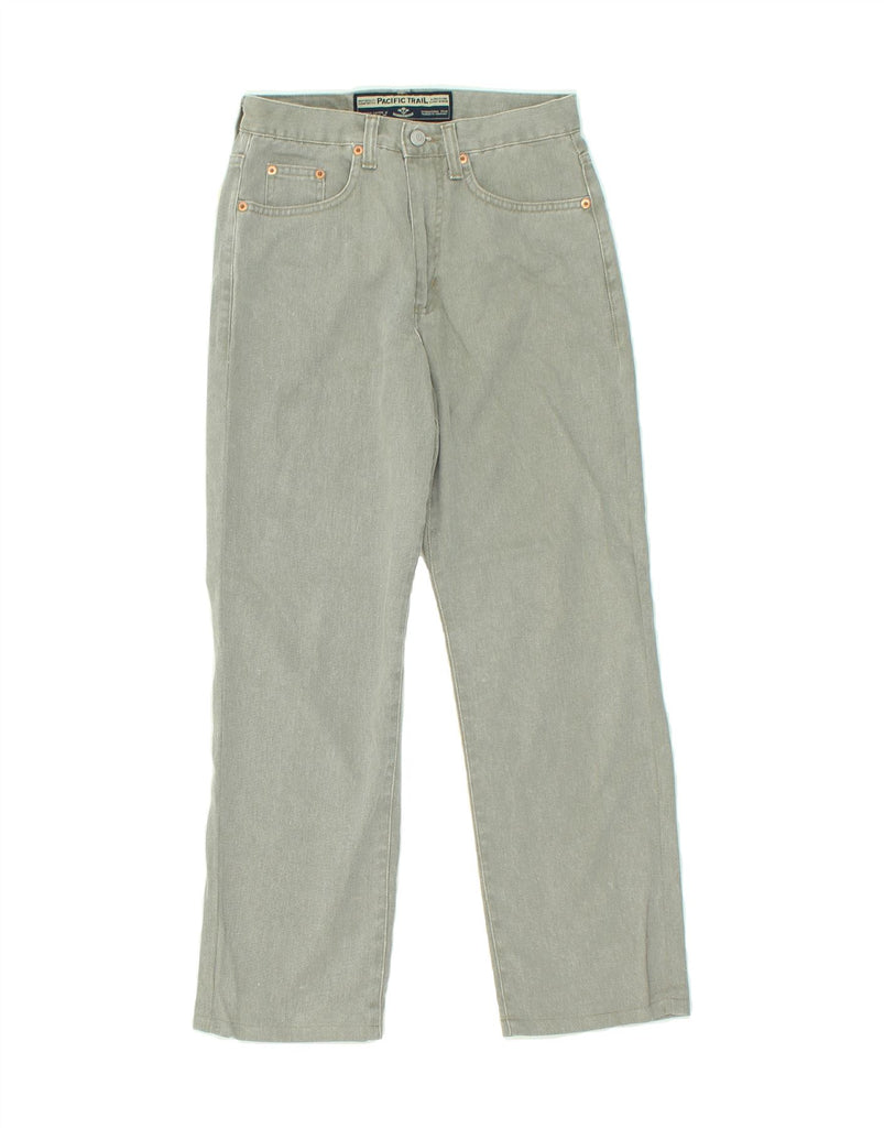 PACIFIC TRAIL Womens Straight Jeans W29 L27 Grey Cotton Vintage Pacific Trail and Second-Hand Pacific Trail from Messina Hembry 