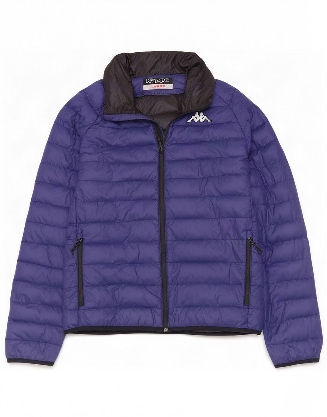 Kappa Mens Padded Jacket UK 40 Large Navy Blue Polyamide