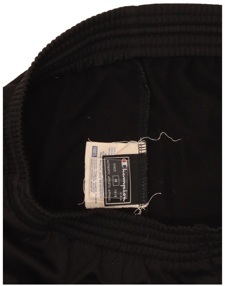 Champion Mens Tracksuit Trousers Medium Black Polyester