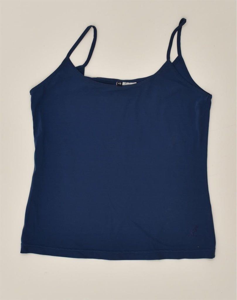 AUSTRALIAN Womens Cami Top IT 48 XL Navy Blue | Vintage AUSTRALIAN | Thrift | Second-Hand AUSTRALIAN | Used Clothing | Messina Hembry 