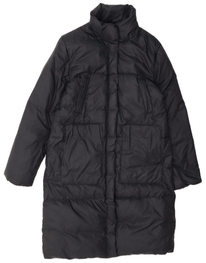 Diadora Womens Padded Coat UK 12 Medium Navy Blue Polyamide