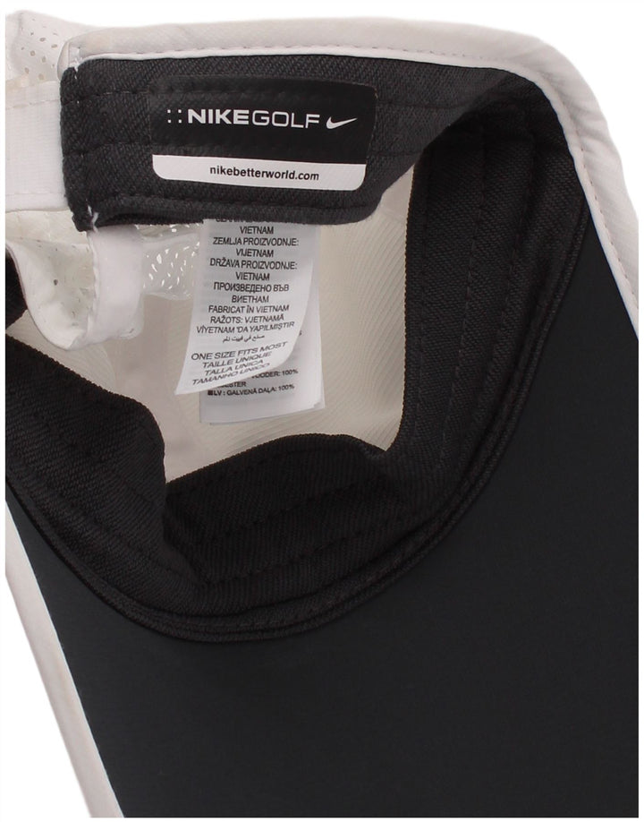 Nike Mens Baseball Cap One Size White Polyester Sports