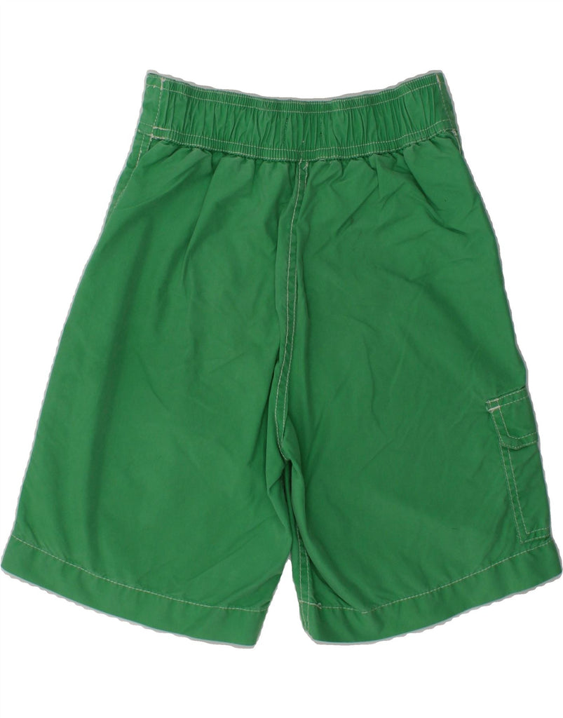 POLO RALPH LAUREN Boys Graphic Swimming Shorts 5-6 Years Green Cotton | Vintage Polo Ralph Lauren | Thrift | Second-Hand Polo Ralph Lauren | Used Clothing | Messina Hembry 