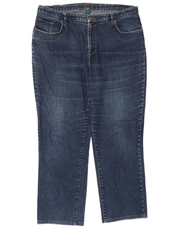 Ralph Lauren Womens Tapered Jeans US 18 2XL W40 L28 Blue Cotton