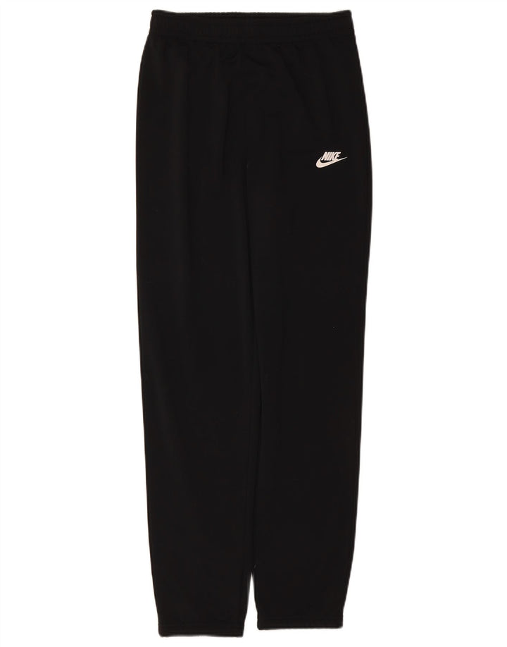 NIKE Boys Standard Fit Tracksuit Trousers Joggers 13-14 Years XL Black