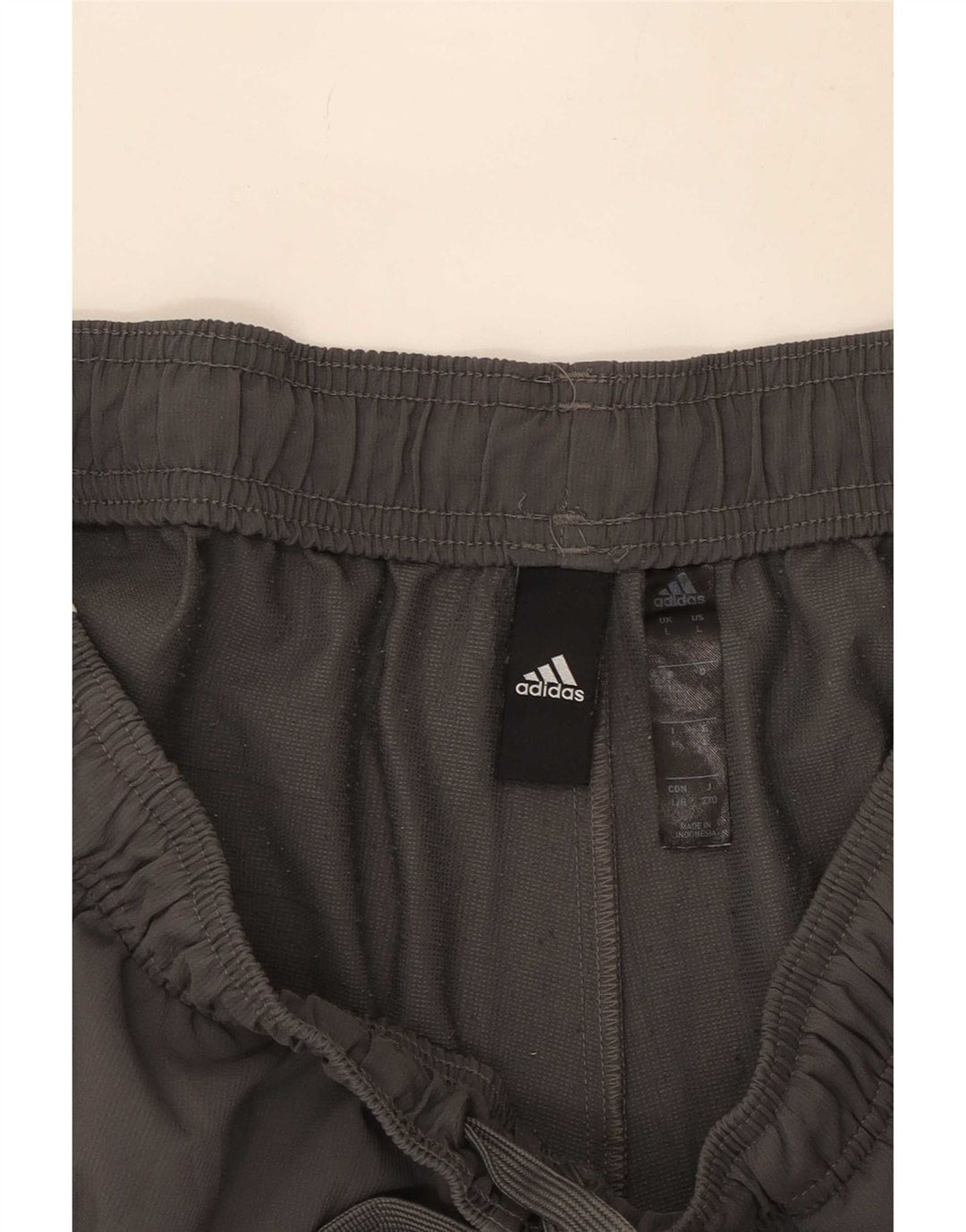 Adidas Mens Sport Shorts Large Grey Polyester