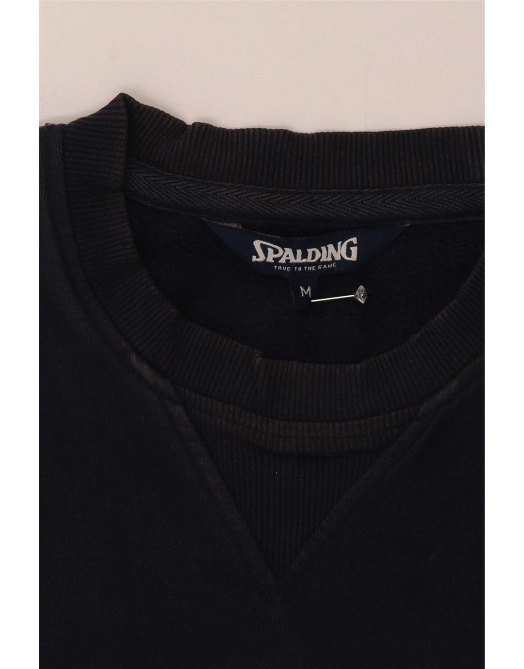 Spalding Mens Sweatshirt Jumper Medium Navy Blue