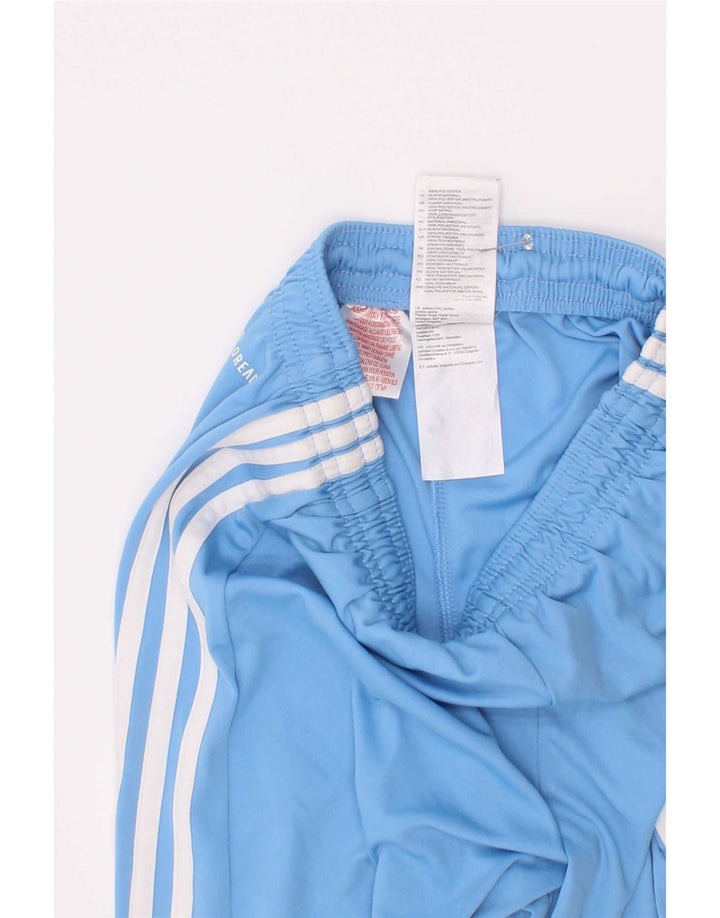 Adidas Boys Aeroready Sport Shorts 11-12 Years Blue Polyester