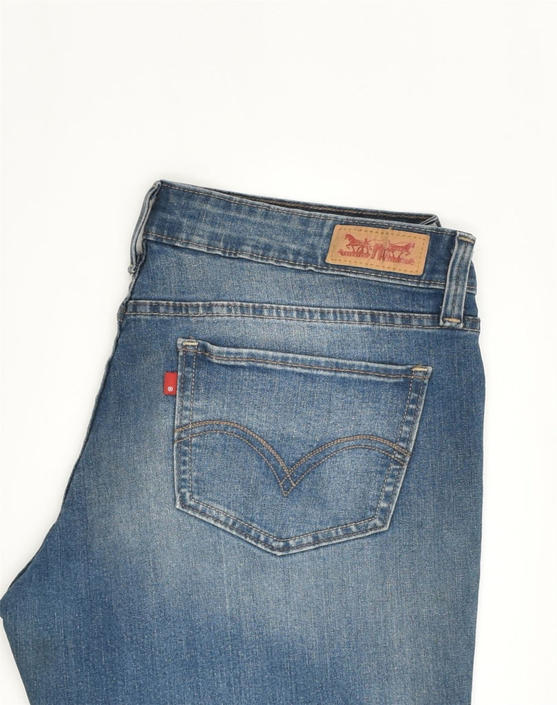 LEVI'S Womens 518 Bootcut Jeans W29 L32 Blue Cotton | Vintage Levi's | Thrift | Second-Hand Levi's | Used Clothing | Messina Hembry 