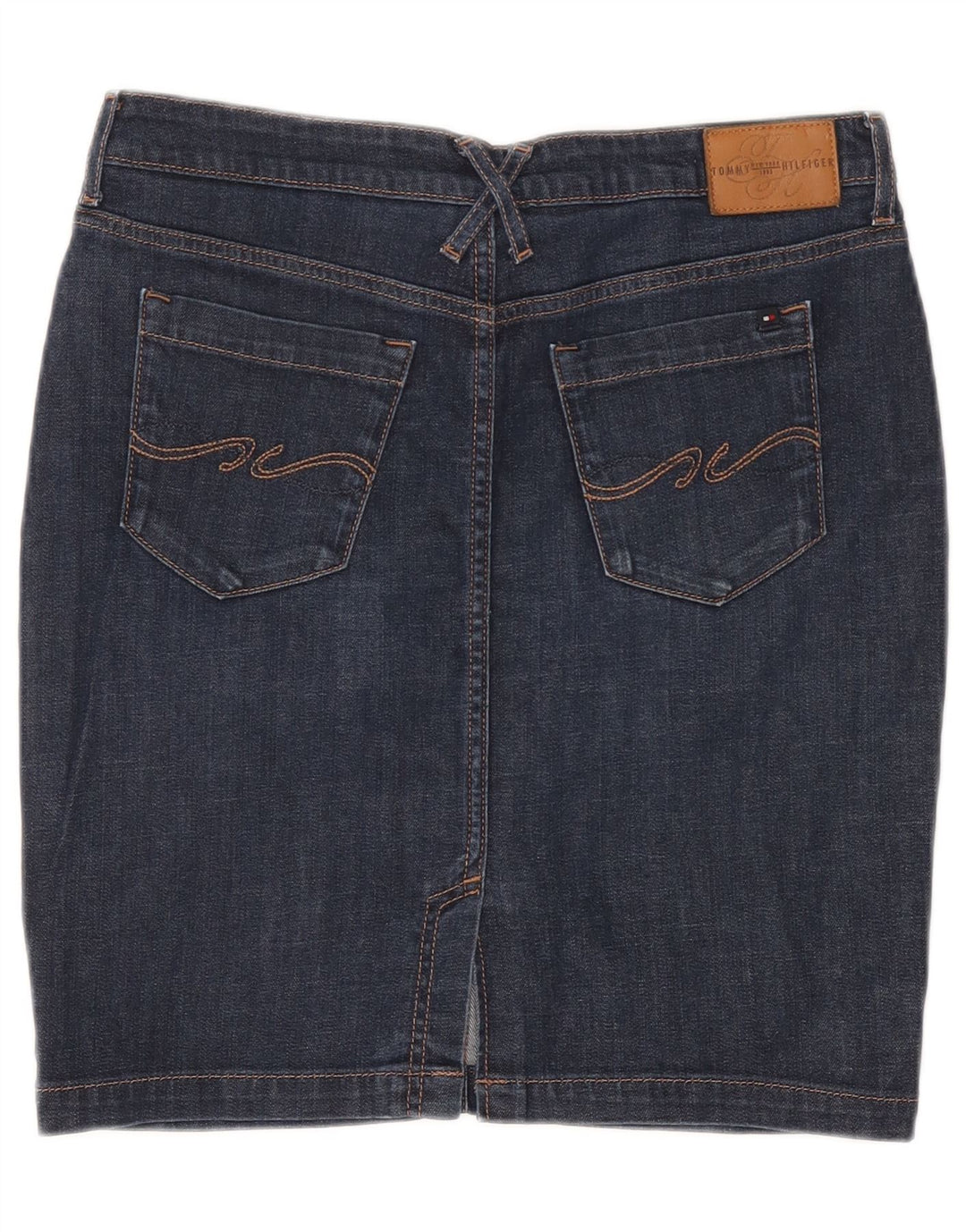 Tommy Hilfiger Womens Denim Skirt US 6 Medium W30  Navy Blue Cotton