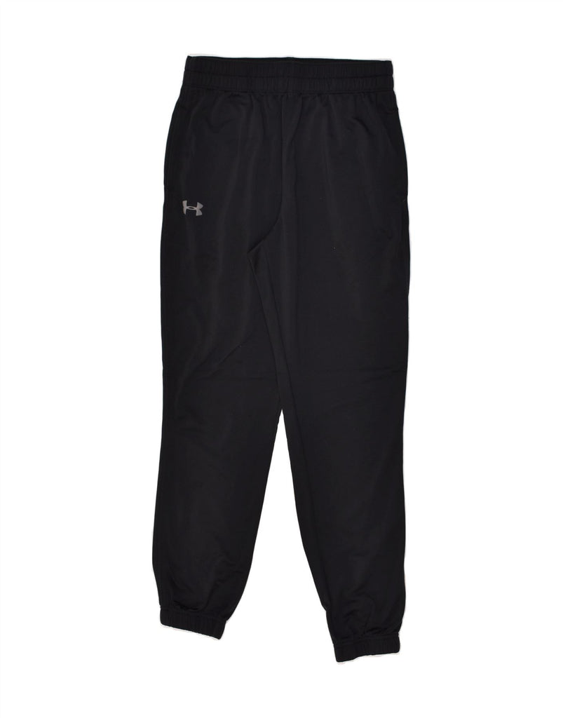 UNDER ARMOUR Mens Tracksuit Trousers Joggers Medium Black Polyester | Vintage Under Armour | Thrift | Second-Hand Under Armour | Used Clothing | Messina Hembry 