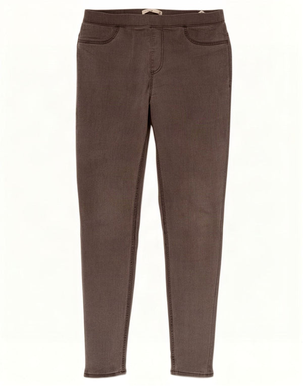 Marks & Spencer Womens Jegging Jeans UK 12 Medium W30 L29 Grey Cotton