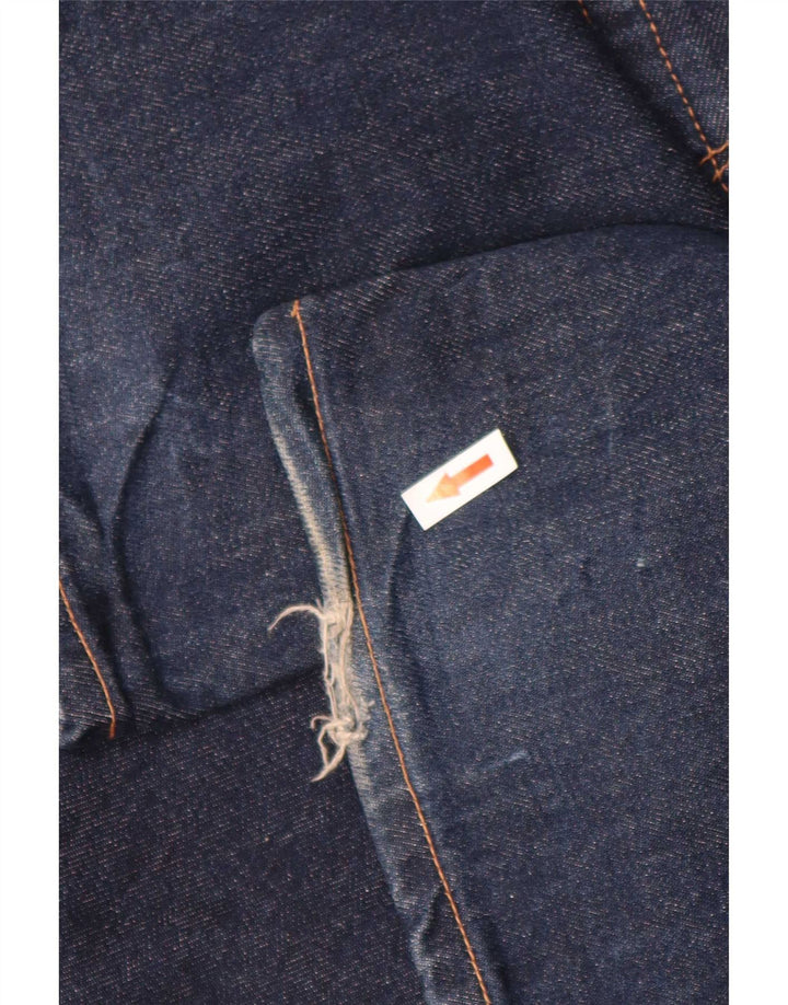 Carrera Mens Straight Jeans IT 48 Medium W33 L34 Navy Blue Cotton