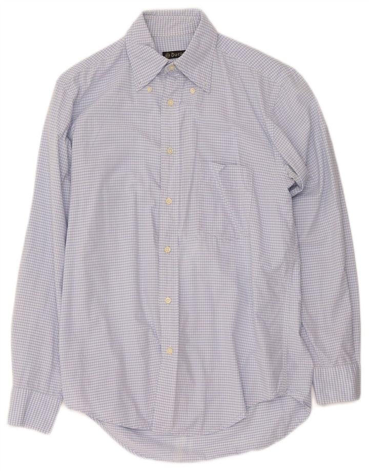 Dack's Mens Shirt Small Blue Gingham
