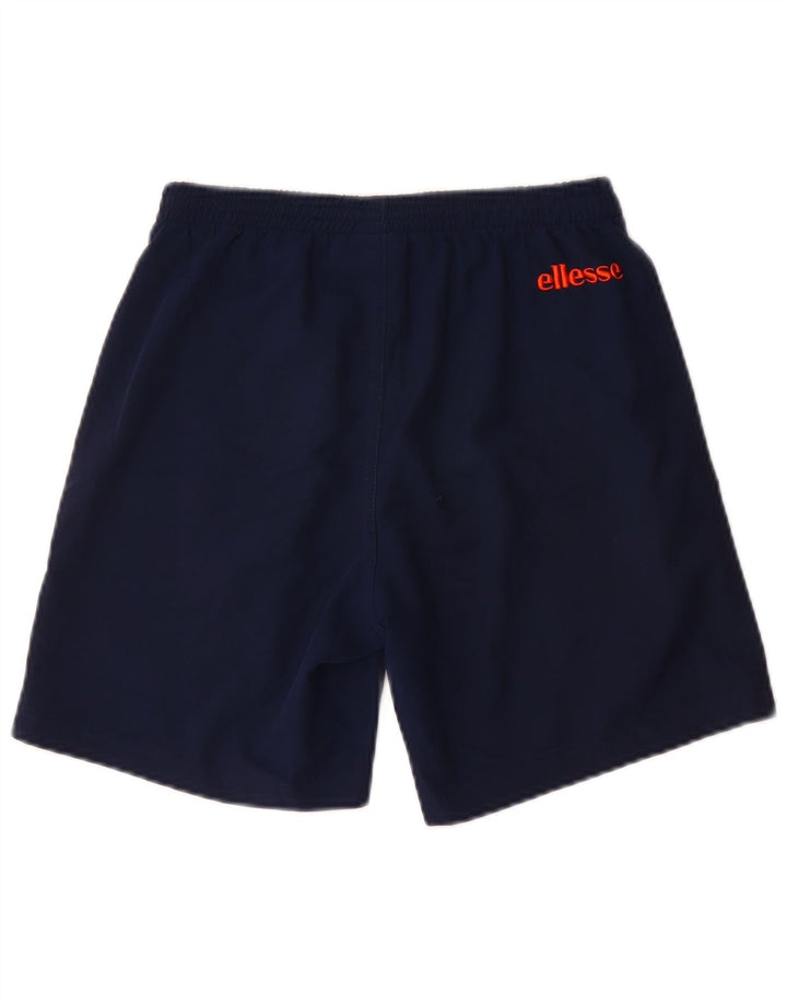 Ellesse Boys Sport Shorts 11-12 Years Navy Blue Polyester