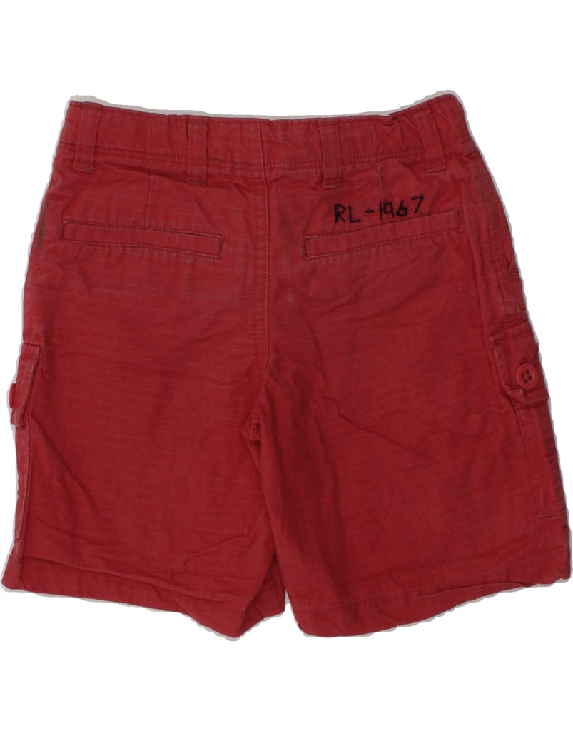 POLO RALPH LAUREN Boys Cargo Shorts 2-3 Years W20 Red Cotton | Vintage Polo Ralph Lauren | Thrift | Second-Hand Polo Ralph Lauren | Used Clothing | Messina Hembry 