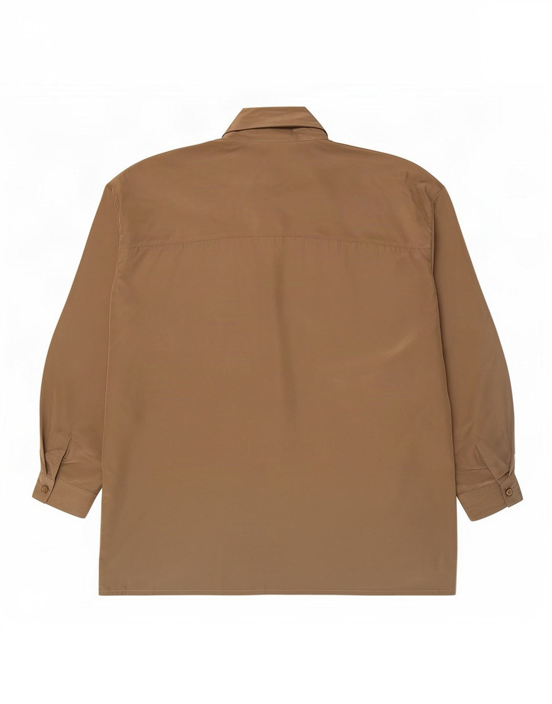 Vintage Womens Oversized Shirt Blouse EU 46 XL Khaki