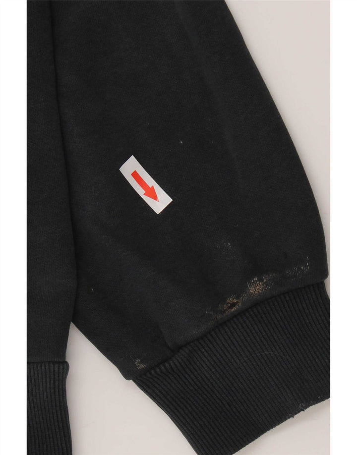 Puma Mens Graphic Sweatshirt Jumper Medium Black Cotton
