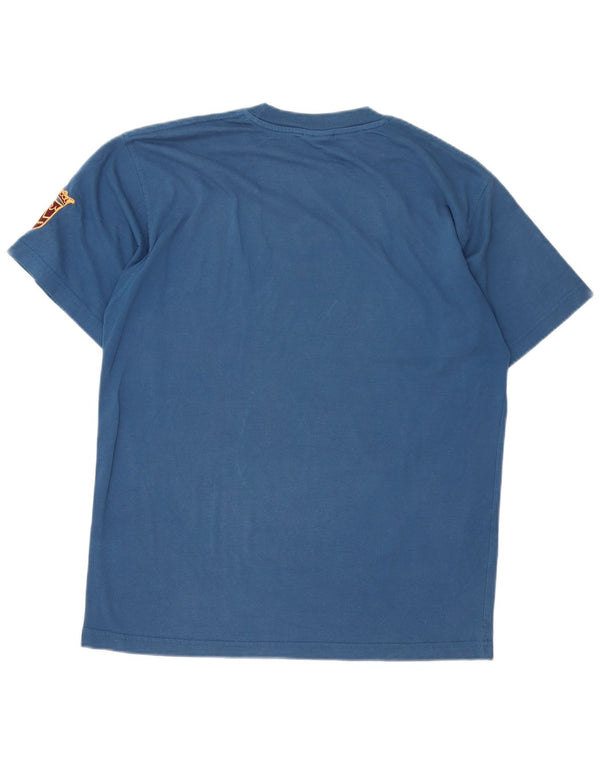 Puma Mens Graphic T-Shirt Top Medium Blue