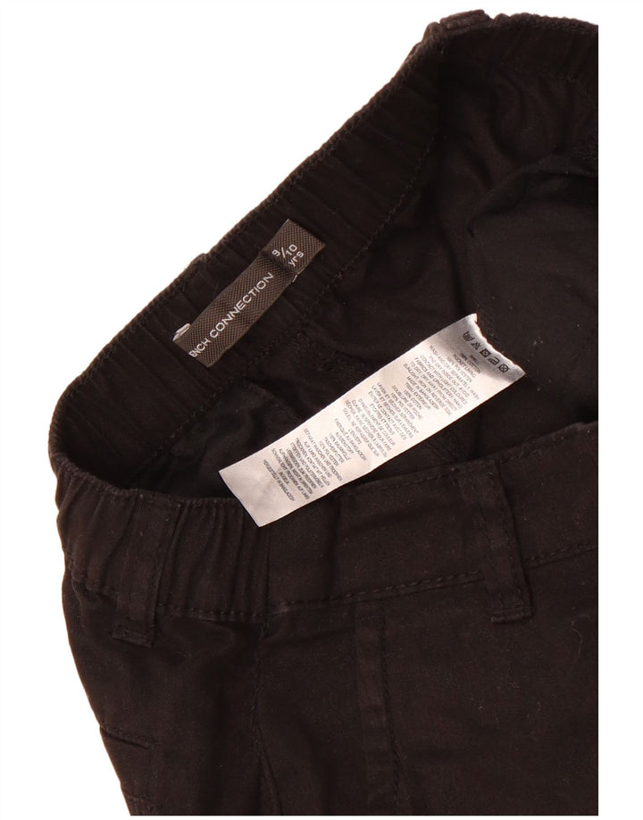 French Connection Boys Graphic Cargo Trousers 9-10 Years W24 L23 Black