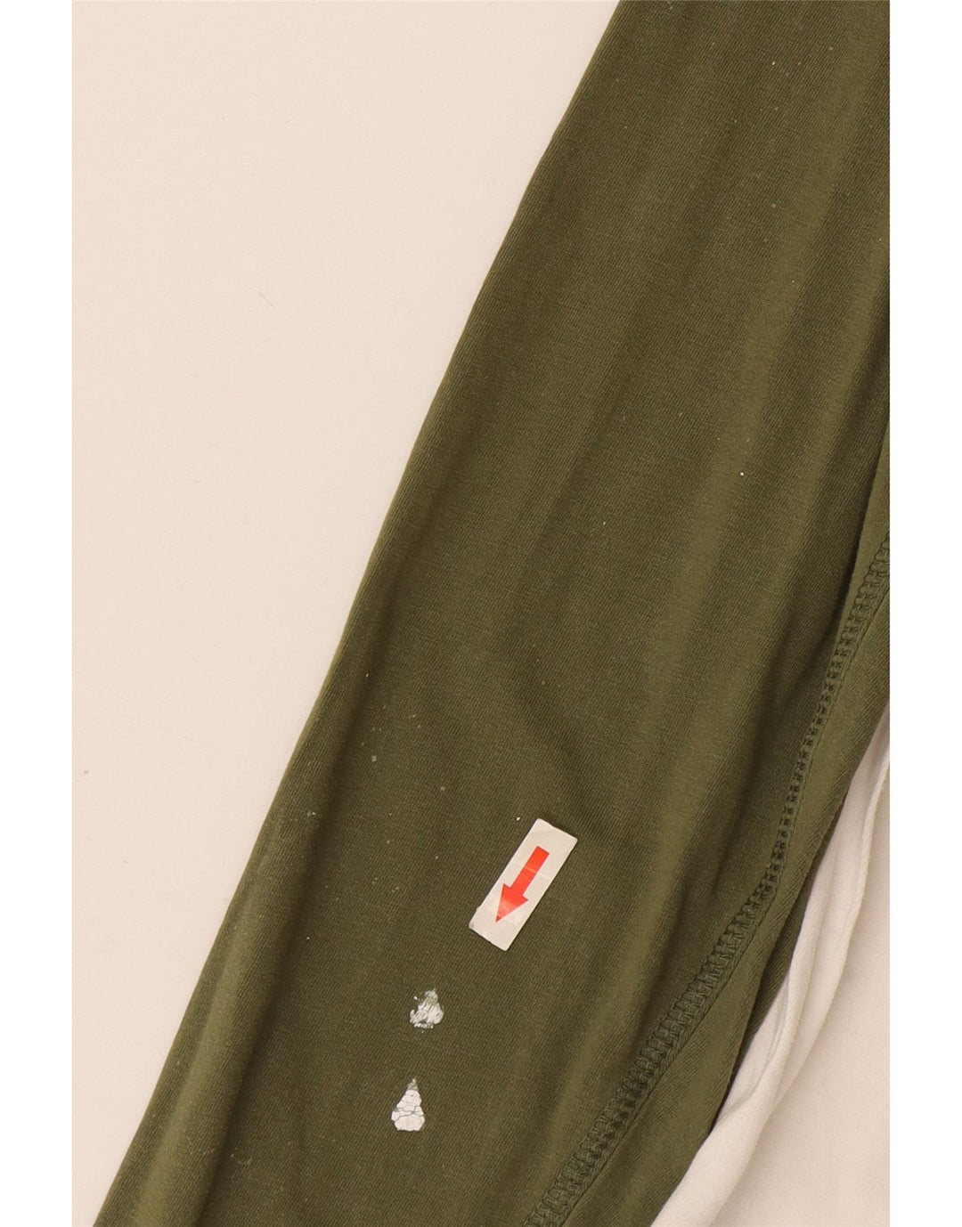 Puma Mens Graphic T-Shirt Long Sleeve Medium White Colourblock