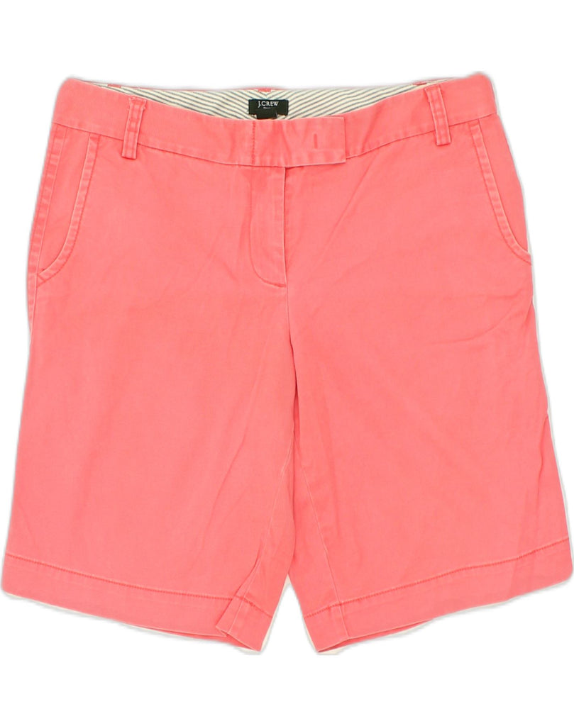 J. CREW Womens City Fit Chino Shorts US 10 Large W33 Pink Cotton | Vintage J. Crew | Thrift | Second-Hand J. Crew | Used Clothing | Messina Hembry 