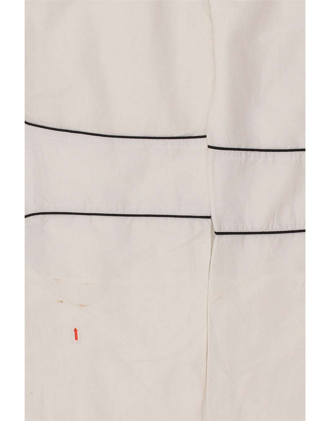 FILA Womens Tracksuit Trousers UK 10 Small White Polyester Vintage Fila and Second-Hand Fila from Messina Hembry 
