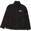 EDDIE BAUER Mens Graphic Windbreaker Jacket UK 44 2XL Black Polyester Vintage Eddie Bauer and Second-Hand Eddie Bauer from Messina Hembry 