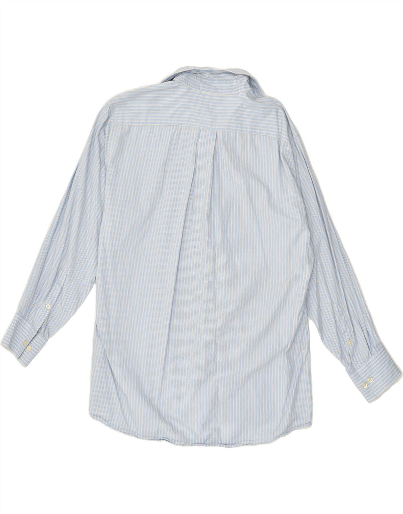 MICHAEL KORS Mens Shirt Size 16 1/2 Large Blue Pinstripe | Vintage Michael Kors | Thrift | Second-Hand Michael Kors | Used Clothing | Messina Hembry 