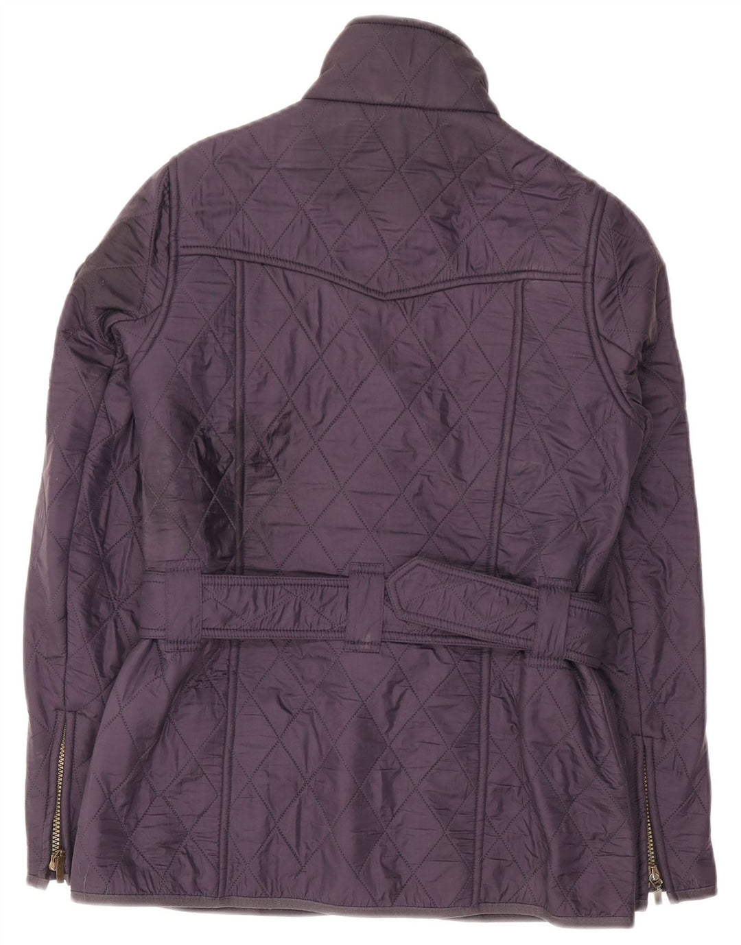 Barbour Womens Quilted Jacket UK 10 Small Purple