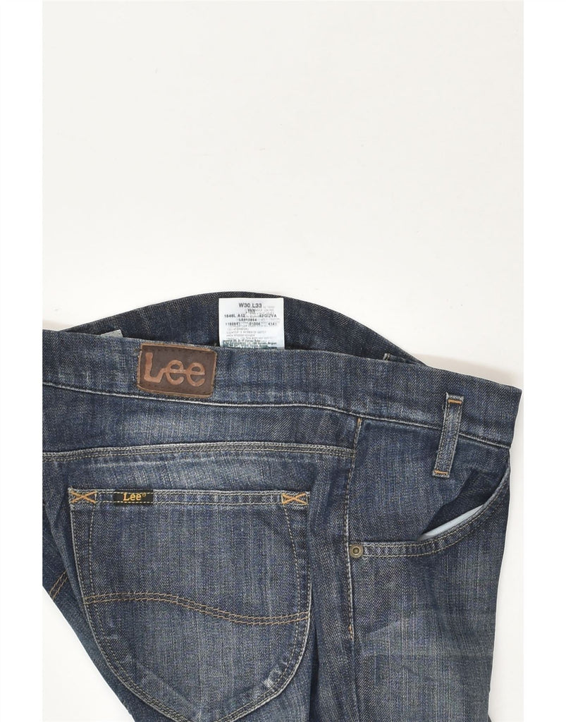 LEE Womens Slim Jeans W30 L33 Blue Cotton | Vintage Lee | Thrift | Second-Hand Lee | Used Clothing | Messina Hembry 