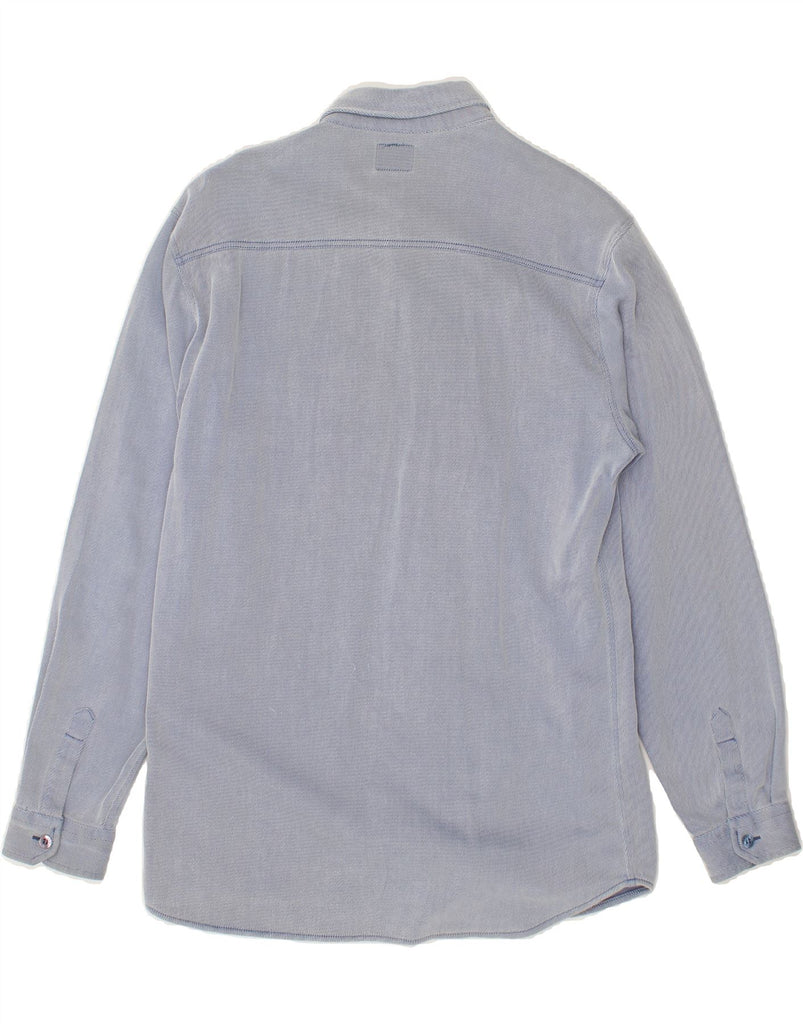 ARMANI JUNIOR Boys Shirt 15-16 Years Blue | Vintage Armani Junior | Thrift | Second-Hand Armani Junior | Used Clothing | Messina Hembry 