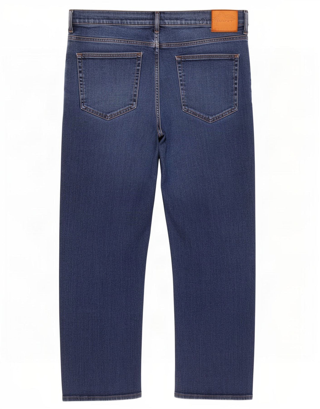 Gant Mens Regular Fit Straight Jeans W42 L29 Blue