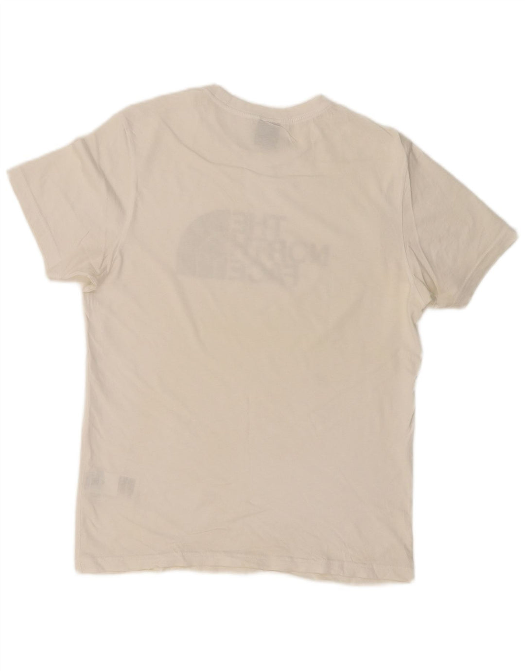 THE NORTH FACE Mens Graphic T-Shirt Top Small White Cotton