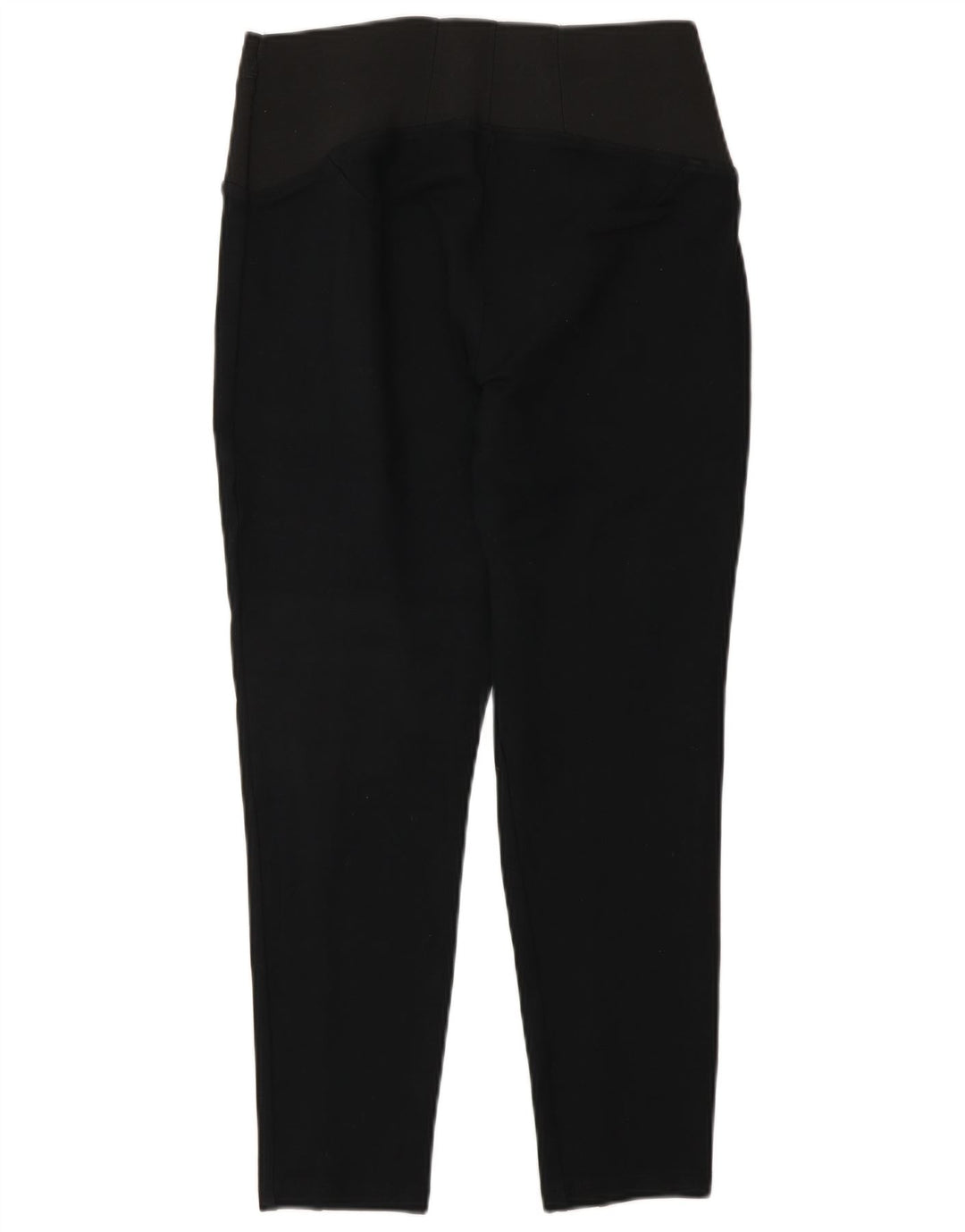Marks & Spencer Womens Crop Leggings UK 12 Medium Black Viscose