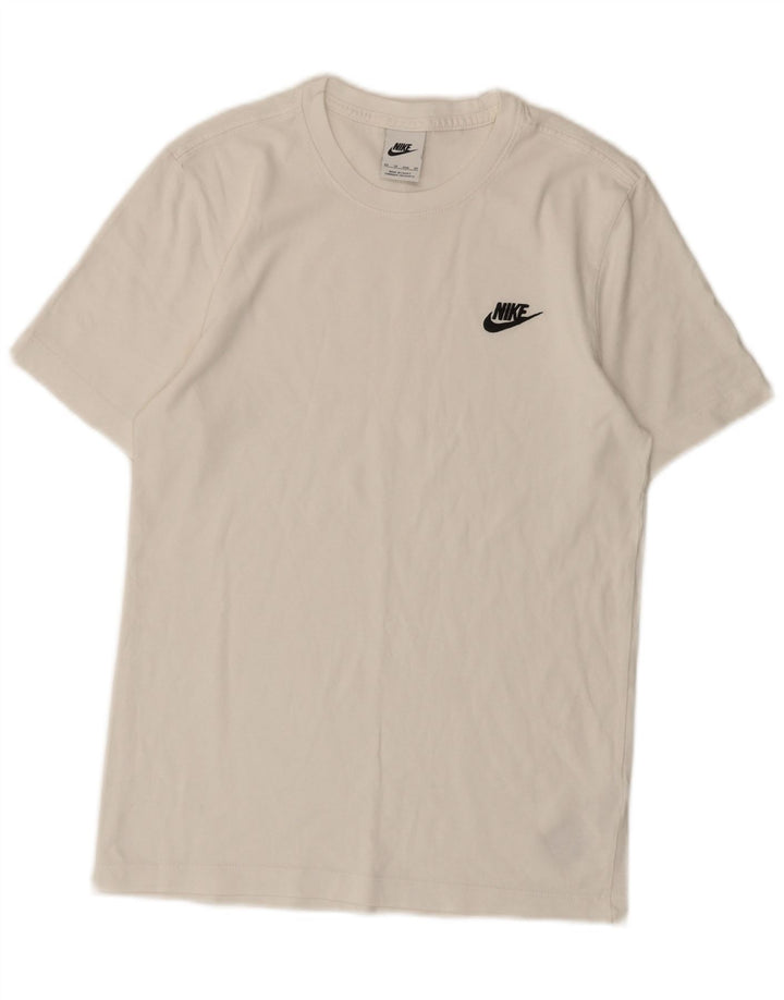 Nike Mens T-Shirt Top XS White Cotton