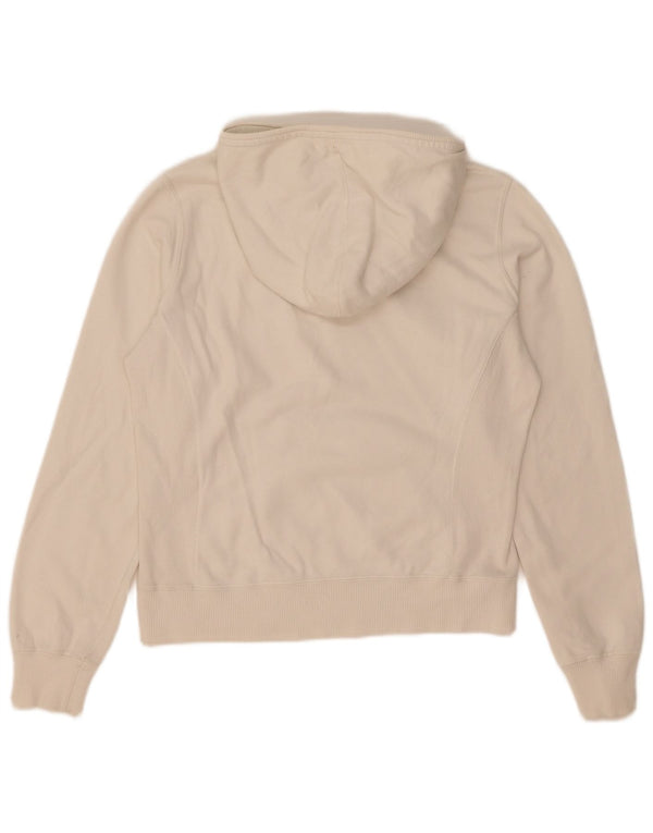 Champion Womens Heritage Classics Crop Hoodie Jumper UK 10 Small White