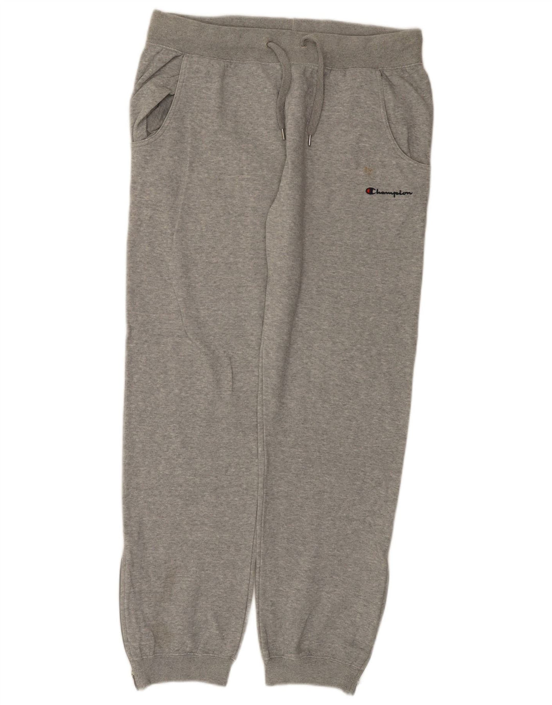 Champion Mens Tracksuit Trousers Joggers Large Grey Cotton